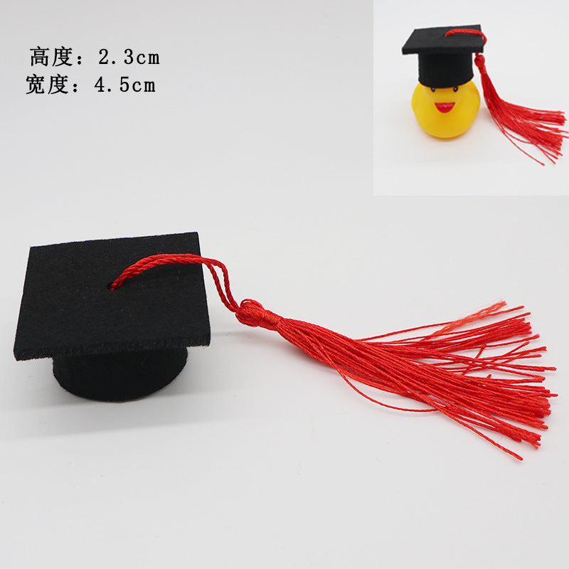 Wholesale 100pcs/pack small duck toy hat accessories